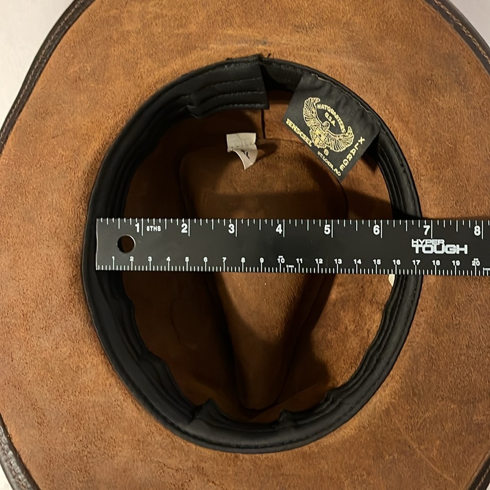 Vintage Henshel leather hat - Picture 13 of 14